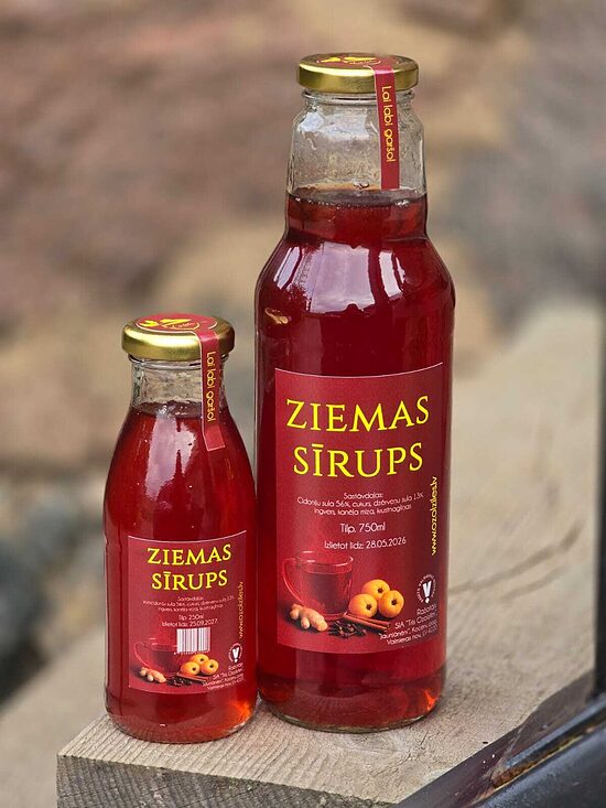 Sīrupi un Mohito dzērieni