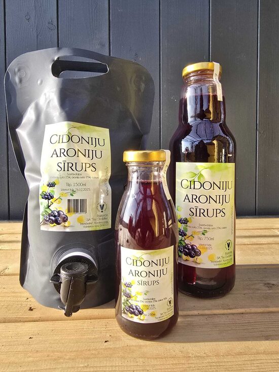 Cidoniju/aroniju sīrups