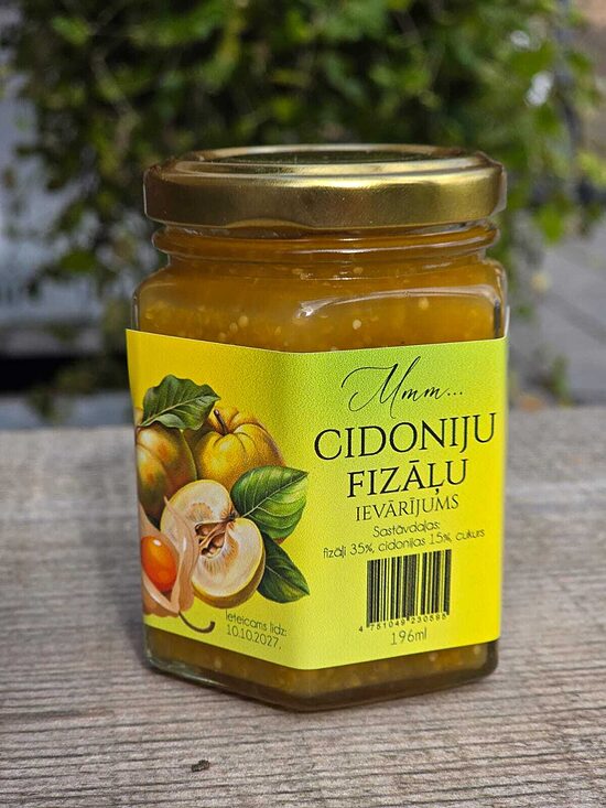Cidoniju/ fizāļu ievārījums (LV)