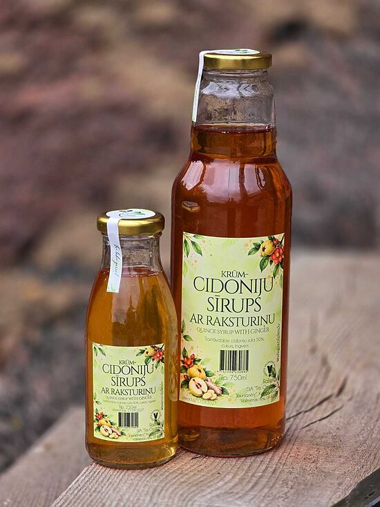 Quince syrup with character (light ginger)
