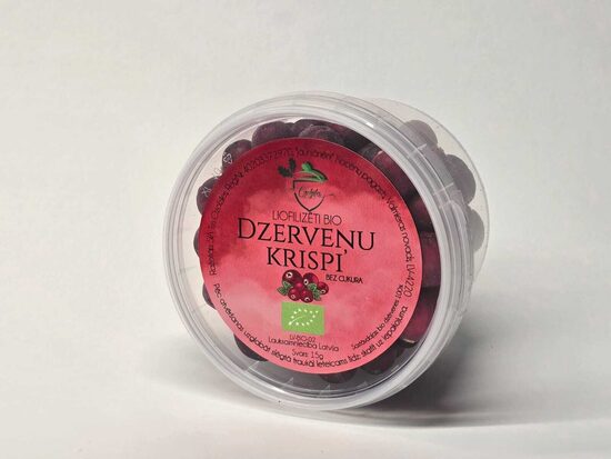 Dzērveņu krispi LV-BIO-02