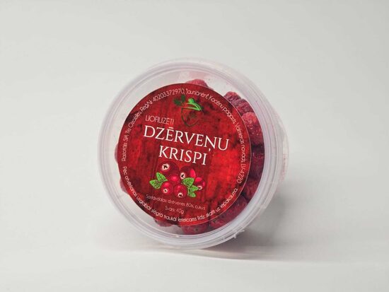 Dzērvenes ar cukuru