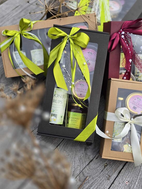 INFORMĀCIJA par dāvanu komplektiem