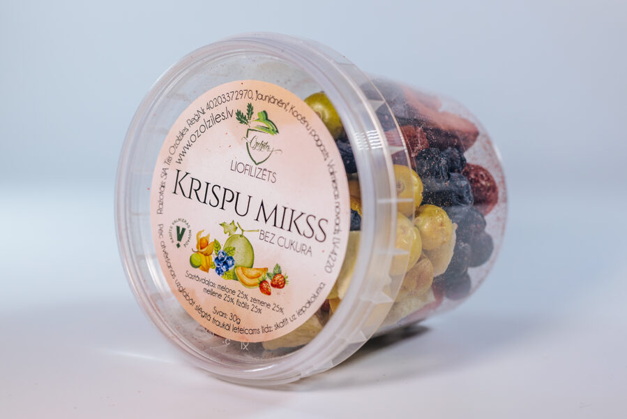 Bezcukura mikss meloni un fizāli